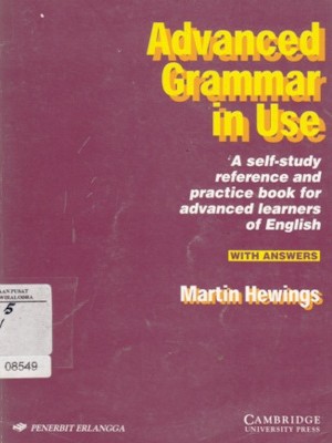 Cover of Advanced Grammar in Use